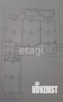 2-к квартира, вторичка, 66м2, 3/10 этаж