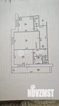 2-к квартира, вторичка, 56м2, 5/9 этаж