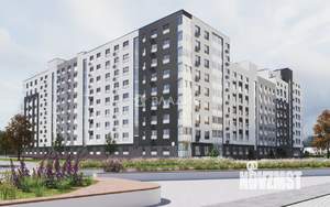 1-к квартира, строящийся дом, 41м2, 4/9 этаж