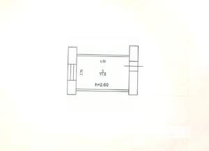 Студия квартира, вторичка, 12м2, 2/9 этаж