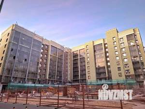 2-к квартира, строящийся дом, 53м2, 4/9 этаж