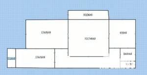 3-к квартира, вторичка, 65м2, 10/13 этаж