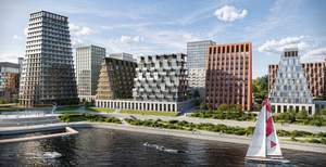 3-к квартира, строящийся дом, 85м2, 2/8 этаж