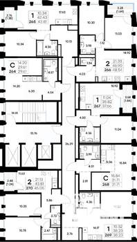 Студия квартира, вторичка, 32м2, 3/20 этаж