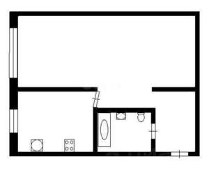 1-к квартира, вторичка, 35м2, 9/9 этаж