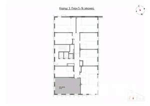 2-к квартира, вторичка, 60м2, 14/22 этаж