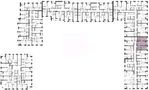 2-к квартира, вторичка, 66м2, 6/23 этаж