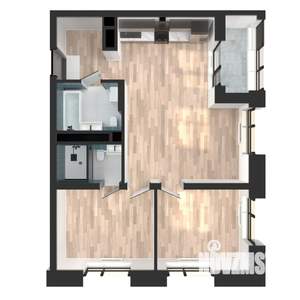 2-к квартира, вторичка, 62м2, 4/23 этаж