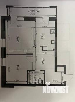 2-к квартира, вторичка, 59м2, 4/25 этаж