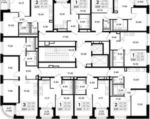 3-к квартира, вторичка, 67м2, 4/11 этаж