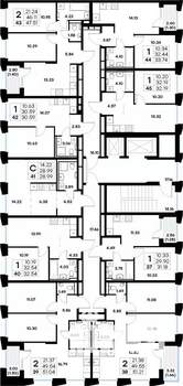 1-к квартира, вторичка, 33м2, 6/20 этаж