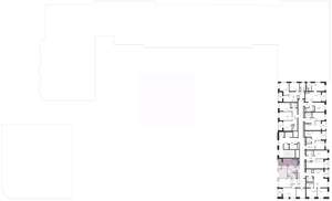 1-к квартира, вторичка, 39м2, 23/23 этаж