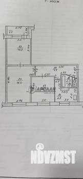 3-к квартира, вторичка, 55м2, 9/10 этаж