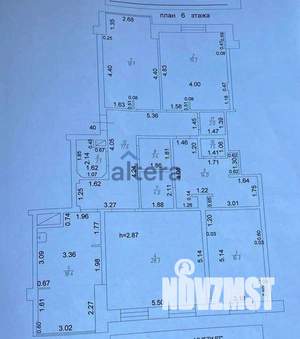 4-к квартира, вторичка, 146м2, 6/6 этаж