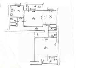 3-к квартира, вторичка, 77м2, 1/10 этаж