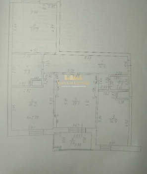 3-к квартира, вторичка, 94м2, 13/24 этаж