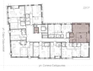 2-к квартира, вторичка, 70м2, 2/4 этаж