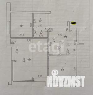 2-к квартира, вторичка, 85м2, 5/8 этаж