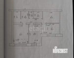 3-к квартира, вторичка, 97м2, 7/8 этаж