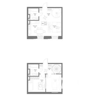 3-к квартира, вторичка, 75м2, 2/4 этаж