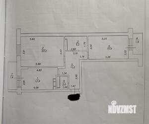 2-к квартира, вторичка, 69м2, 15/16 этаж