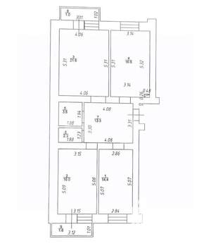 3-к квартира, вторичка, 85м2, 8/16 этаж