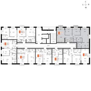 4-к квартира, вторичка, 97м2, 3/14 этаж
