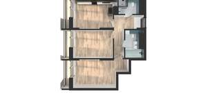 2-к квартира, вторичка, 58м2, 20/24 этаж