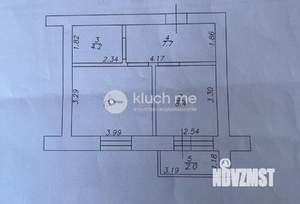 1-к квартира, вторичка, 33м2, 7/16 этаж