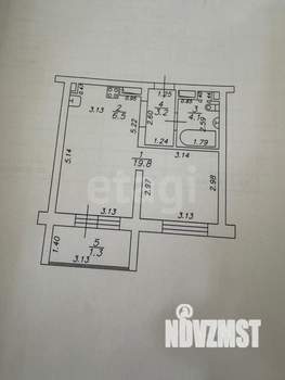 1-к квартира, вторичка, 34м2, 7/10 этаж