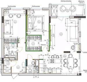 3-к квартира, вторичка, 93м2, 3/5 этаж