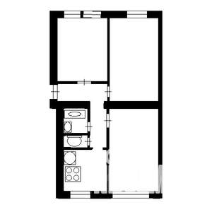 3-к квартира, вторичка, 60м2, 5/5 этаж