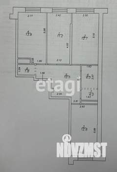 3-к квартира, вторичка, 72м2, 24/25 этаж