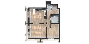 2-к квартира, вторичка, 68м2, 7/25 этаж