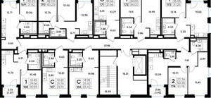 2-к квартира, вторичка, 43м2, 6/11 этаж