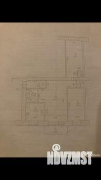 3-к квартира, вторичка, 55м2, 3/5 этаж