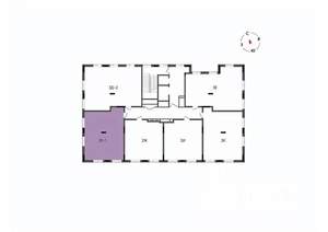 2-к квартира, вторичка, 60м2, 4/8 этаж