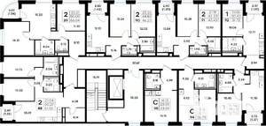 2-к квартира, вторичка, 62м2, 5/11 этаж