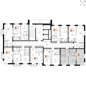 2-к квартира, вторичка, 56м2, 17/20 этаж
