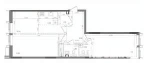3-к квартира, вторичка, 78м2, 16/22 этаж