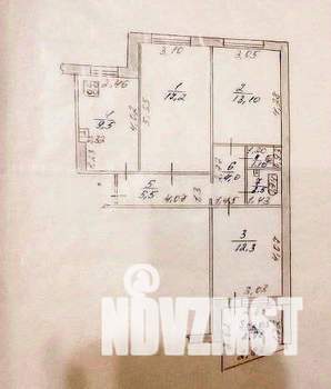 3-к квартира, вторичка, 68м2, 8/10 этаж