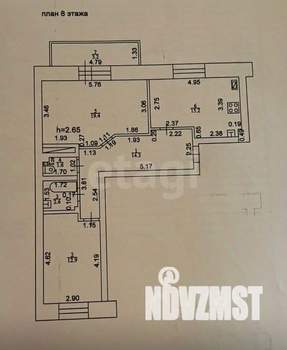 2-к квартира, вторичка, 67м2, 8/9 этаж
