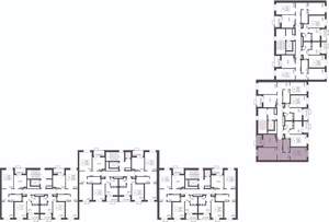 2-к квартира, вторичка, 64м2, 3/17 этаж