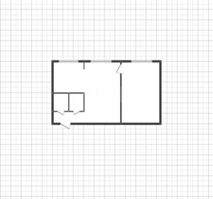 2-к квартира, вторичка, 40м2, 1/5 этаж