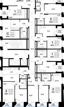1-к квартира, вторичка, 32м2, 10/20 этаж