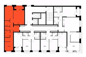 2-к квартира, вторичка, 65м2, 2/10 этаж