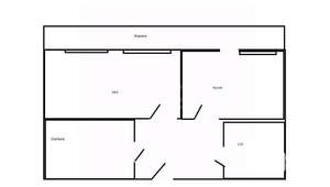 2-к квартира, вторичка, 42м2, 6/9 этаж