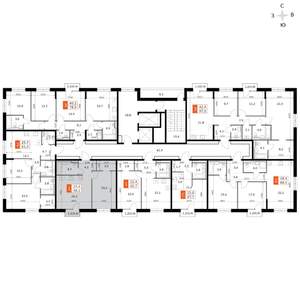2-к квартира, вторичка, 48м2, 3/14 этаж