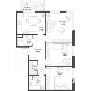 Фото квартиры на продажу (1)