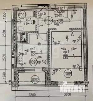 1-к квартира, вторичка, 39м2, 18/24 этаж